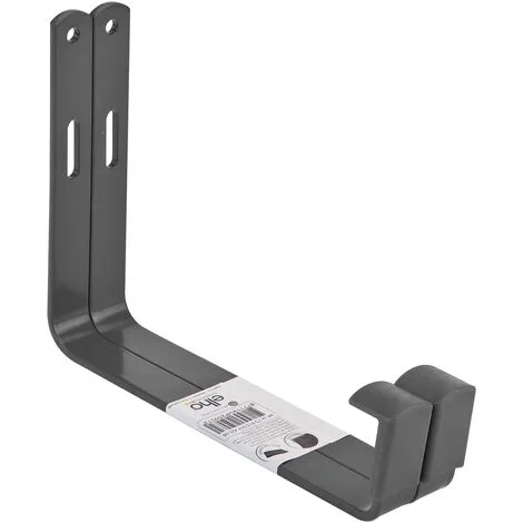 Crochets Muraux Elho Barcelona Métal Anthracite 1 Crochets Muraux Elho Barcelona Métal Anthracite