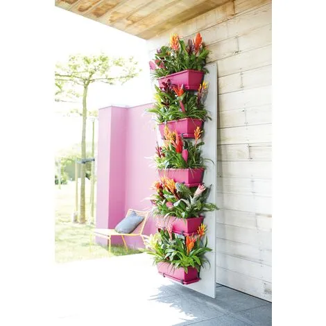 Crochets Muraux Elho Barcelona Métal Anthracite 5 Crochets Muraux Elho Barcelona Métal Anthracite – Image 5