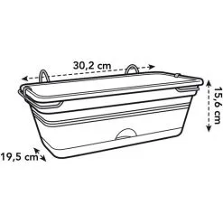 Pot Elho 'Green Basics Top Planter' Taupe 23cm - Noir -ELHO Soldes 26842696 4