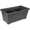 Jardinière Elho Algarve Terrasse Roues 80cm Anthracite