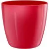 Pot De Fleurs Elho Brussels Diamond Rond Ø25cm Rouge