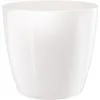 Pot De Fleurs Elho Diamond Rond Ø22cm Blanc