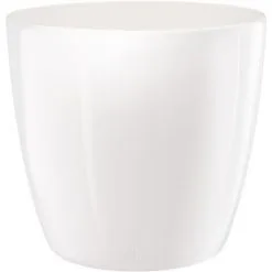 Pot De Fleurs Elho Diamond Rond Ø22cm Blanc
