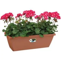 Balconnière Elho Barcelona 50cm Terre Cuite -ELHO Soldes 27542656 3