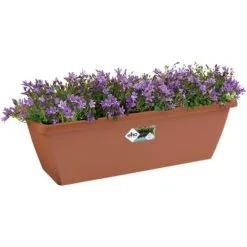 Balconnière Elho Barcelona 50cm Terre Cuite -ELHO Soldes 27542656 4