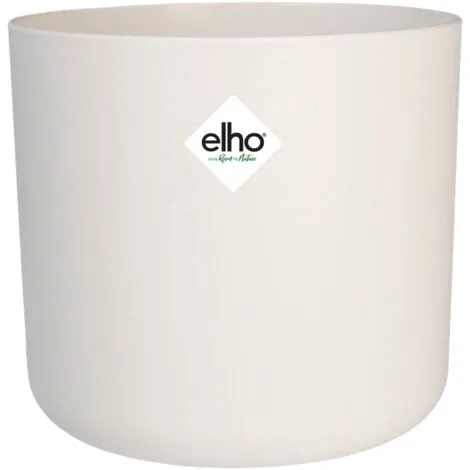 Pot De Fleurs Elho B. For Soft Rond Ø18cm Blanc 2 Pot De Fleurs Elho B. For Soft Rond Ø18cm Blanc – Image 2
