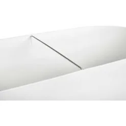 Jardinière Greenville Terrasse 60 X 26 X 24,4 Cm Avec Roulettes - Blanc - Elho - Blanc -ELHO Soldes 30810503 4