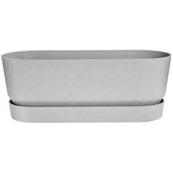 Balconnière Greenville Long 49 X 19,8 X 18,4 Cm - Gris Béton - Elho - Gris