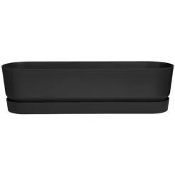 Balconnière Greenville Long 69 X 19,9 X 18,4 Cm - Noir - Elho - Noir