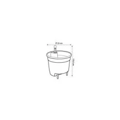 ELHO Self-watering Insert 21 Living Noir -ELHO Soldes 39595676 4