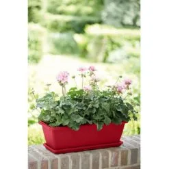 ELHO Balconniere Barcelona 40 - Fruits Rouges - Extérieur & Balcon - L 19,5 X W 39,5 X H 15,6 Cm -ELHO Soldes 44410309 5