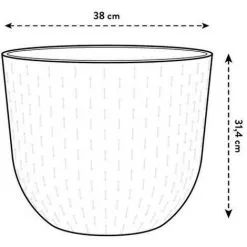 ELHO Fuente Grains Rond 38 Onyx Noir -ELHO Soldes 44414139 4