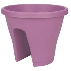 ELHO Bac De Balcon Corsica Flower Bridge 30 - Violet Vif - Extérieur & Balcon - L 29,6 X W 29,6 X H 24 Cm