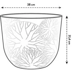 ELHO Fuente Lily Rond 38 Gris Granité -ELHO Soldes 46584485 4