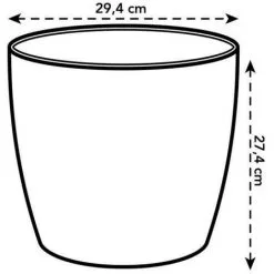 ELHO Brussels Rond 30 Anthracite -ELHO Soldes 46585580 4