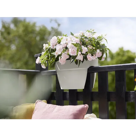 Balconnière Elho Vibia Campana Flower Bridge Blanc Soie - Longueur 40 Cm - Blanc 5 Balconnière Elho Vibia Campana Flower Bridge Blanc Soie - Longueur 40 Cm - Blanc – Image 5