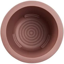Pot De Fleurs Rond En Plastique Extérieur/intérieur Ø 35 Cm Elho Pure Coupe Brun Rosé - Brun -ELHO Soldes 49402499 3