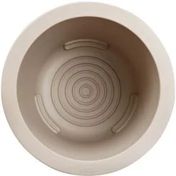 Pot De Fleurs Rond En Plastique Extérieur/intérieur Ø 41 Cm Elho Pure Coupe Greige - Beige -ELHO Soldes 49402506 3