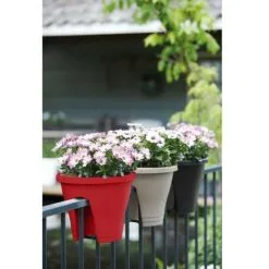 ELHO Bac De Balcon Corsica Flower Bridge 30 - Fruits Rouges - Extérieur & Balcon - L 29,6 X W 29,6 X H 24 Cm -ELHO Soldes 50846995 4