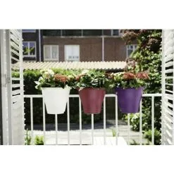 ELHO Bac De Balcon Corsica Flower Bridge 30 - Fruits Rouges - Extérieur & Balcon - L 29,6 X W 29,6 X H 24 Cm -ELHO Soldes 50846995 5