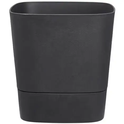 Pot De Fleurs Carré Extérieur/intérieur 38 X 38 Cm Elho Aqua Care Greensense Gris Charbon - Gris 1 Pot De Fleurs Carré Extérieur/intérieur 38 X 38 Cm Elho Aqua Care Greensense Gris Charbon - Gris