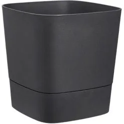 Pot De Fleurs Carré Extérieur/intérieur 38 X 38 Cm Elho Aqua Care Greensense Gris Charbon - Gris 7 Pot De Fleurs Carré Extérieur/intérieur 38 X 38 Cm Elho Aqua Care Greensense Gris Charbon - Gris -ELHO Soldes 50879424 3