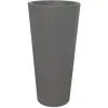 ELHO Pot De Fleurs Pure Straight High Ø 40 X H.80 Cm - Anthracite - Anthracite