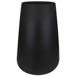 ELHO Pot De Fleurs Pure Cone High Ø 55 X H.84 Cm - Noir - Noir