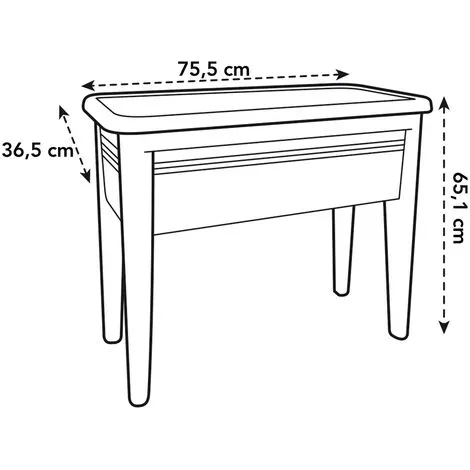 Table De Culture XXL Vert Green Basics - Elho - Vert 2 Table De Culture XXL Vert Green Basics - Elho - Vert – Image 2
