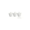 ELHO - Pot De Fleurs - Vibia Campana Foret Vertical Set/3 - Blanc Soie - Balcon Extérieur - L 17.1 X W 20.7 X H 29.7 Cm