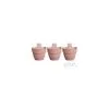 ELHO - Pot De Fleurs - Vibia Campana Foret Vertical Set/3 - Rose Poussiere - Balcon Extérieur - L 17.1 X W 20.7 X H 29.7 Cm