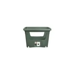 ELHO - Pot De Fleurs - Green Basics Stack & Grow Large - Leaf Green - Extérieur - L 35.1 X W 50.9 X H 35.7 Cm