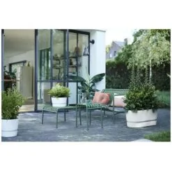 ELHO Greenville Terrase 80 Roues Blanc -ELHO Soldes 58537969 3