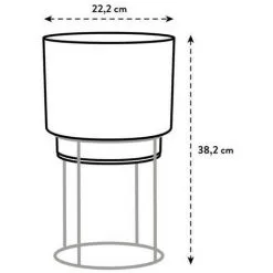 ELHO B.for Studio Rond 22 Living Ciment -ELHO Soldes 58540313 4