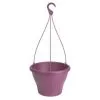 ELHO Pot De Fleurs A Suspendre Corsica 30 - Violet Vif - Extérieur & Balcon - Ø 29,4 X H 21,1 Cm