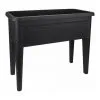 ELHO Table De Culture Green Basics Xxl Living Noir, L.36.5 X L.75.5 X H.65.1 Cm