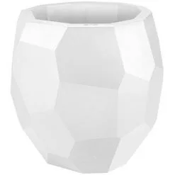 Pot De Fleurs Pure Edge Ø 40 Cm Blanc - Elho - Blanc
