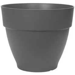 Pot De Fleurs Rond Vibia Campana - Ø 47 X H.40 Cm - Anthracite - Elho - Anthracite