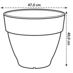 Pot De Fleurs Rond Vibia Campana - Ø 47 X H.40 Cm - Blanc - Elho - Blanc 7 Pot De Fleurs Rond Vibia Campana - Ø 47 X H.40 Cm - Blanc - Elho - Blanc -ELHO Soldes 59729057 4