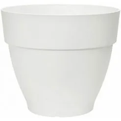 Pot De Fleurs Rond Vibia Campana - Ø 40 X H.33 Cm - Blanc - Elho - Blanc