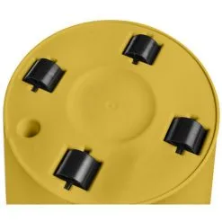 Pot De Fleurs Rond Loft Urban Avec Roues - Ø 40 X H.35 Cm - Ocre - Elho - Jaune -ELHO Soldes 59736361 4