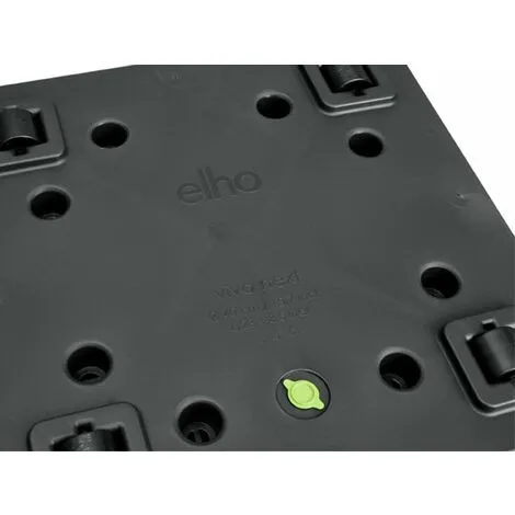 Jardinière Carré En Plastique 40 X 40 Cm Elho Vivo Next Square Noir - Noir 4 Jardinière Carré En Plastique 40 X 40 Cm Elho Vivo Next Square Noir - Noir – Image 4