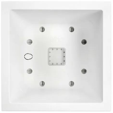 Jardinière Carré En Plastique 30 X 30 Cm Elho Vivo Next Square Blanc - Blanc 3 Jardinière Carré En Plastique 30 X 30 Cm Elho Vivo Next Square Blanc - Blanc – Image 3