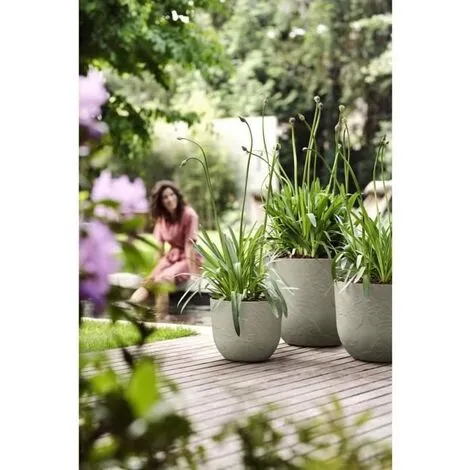 ELHO Fuente Lily Rond 30 Gris Granité 3 ELHO Fuente Lily Rond 30 Gris Granité – Image 3