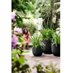 ELHO Fuente Lily Rond 38 Onyx Noir 9 ELHO Fuente Lily Rond 38 Onyx Noir -ELHO Soldes 60107409 5