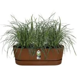 ELHO - Pot De Fleurs - Greenville Easy Balcony 52 - Marron Glacé - Balcon - L 21.2 X W 52 X H 19.4 Cm 7 ELHO - Pot De Fleurs - Greenville Easy Balcony 52 - Marron Glacé - Balcon - L 21.2 X W 52 X H 19.4 Cm -ELHO Soldes 60107512 4