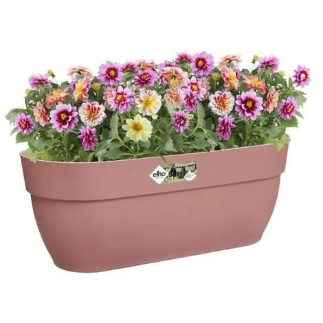 ELHO - Pot De Fleurs - Vibia Campana Easy Hanger Large - Rose Poussiere - Balcon Extérieur - L 24.1 X W 46 X H 26.5 Cm 1 ELHO - Pot De Fleurs - Vibia Campana Easy Hanger Large - Rose Poussiere - Balcon Extérieur - L 24.1 X W 46 X H 26.5 Cm