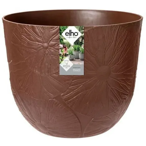ELHO Fuente Lily Rond 47 Brun Rouillé 1 ELHO Fuente Lily Rond 47 Brun Rouillé