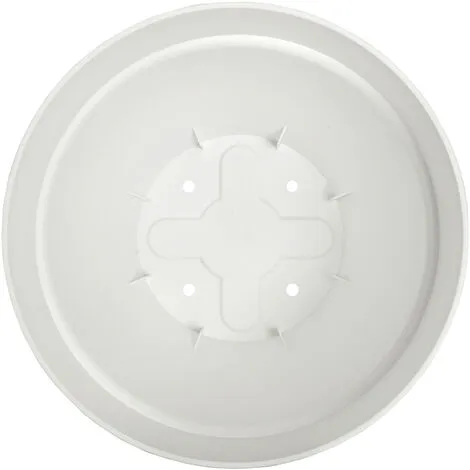 ELHO Bac à Fleurs Rond Ou Carré Jardinière Blanc En Plastique Pour Extérieur Jardin Terrasse Pot De Fleurs Rund/46 Liter (de) 4 ELHO Bac à Fleurs Rond Ou Carré Jardinière Blanc En Plastique Pour Extérieur Jardin Terrasse Pot De Fleurs Rund/46 Liter (de) – Image 4