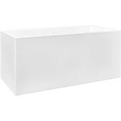 Jardinière Rectangle En Plastique 80 X 40 Cm Elho Vivo Long Blanc - Blanc -ELHO Soldes 70413494 3